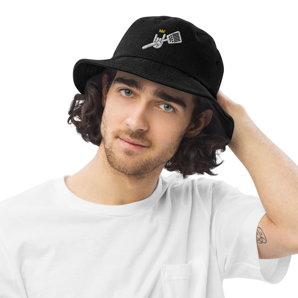 Grill King DUDE Denim Bucket Hat - Image 2