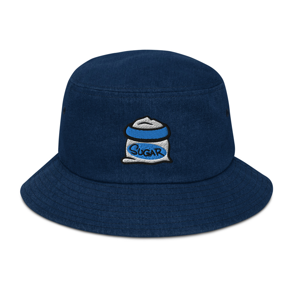 Sugar Daddy DUDE Denim Bucket Hat - Image 4