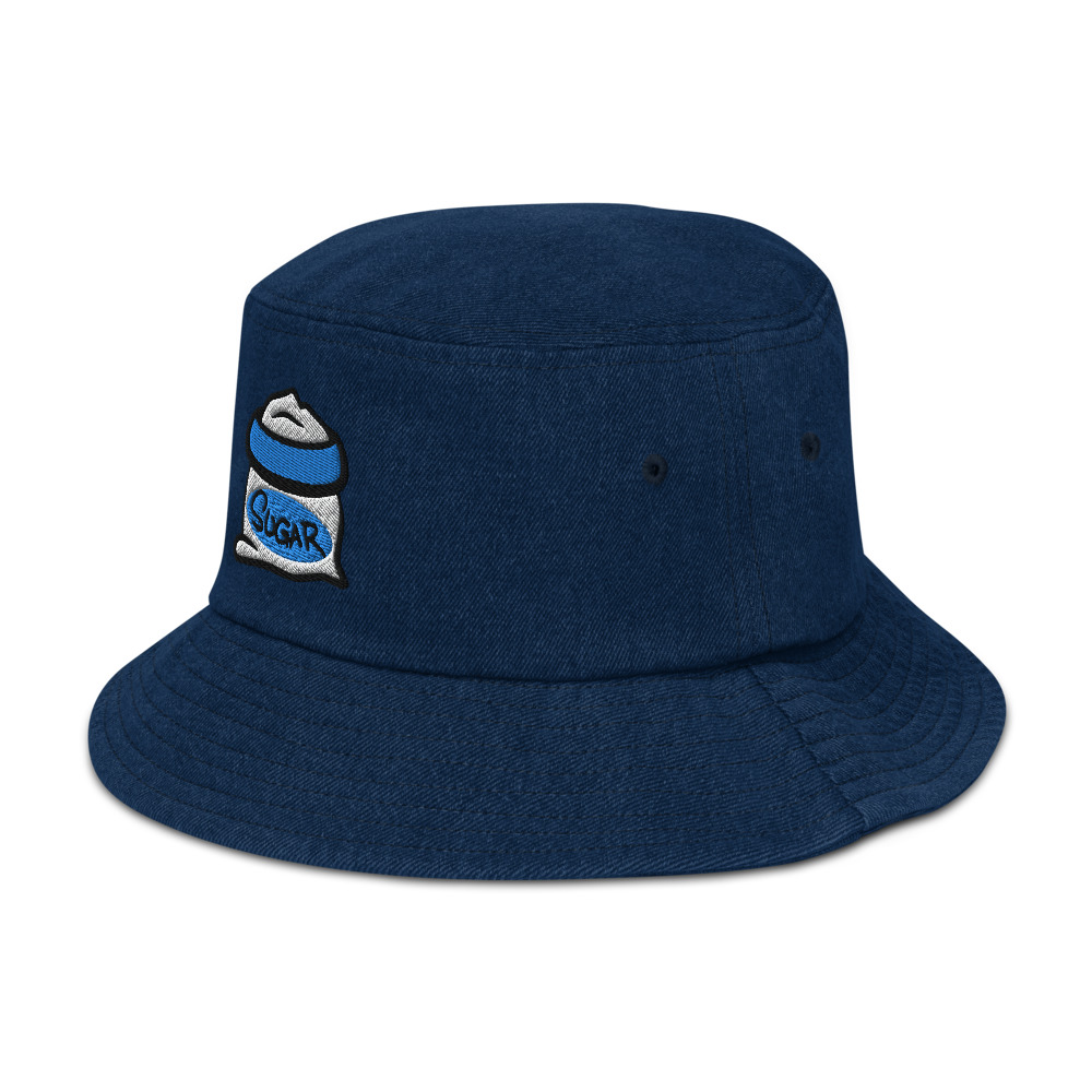 Sugar Daddy DUDE Denim Bucket Hat - Image 7