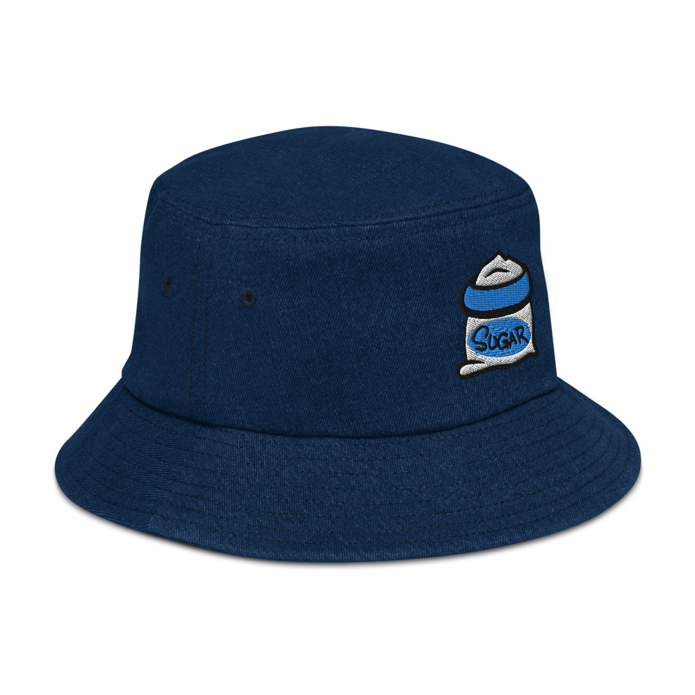 Sugar Daddy DUDE Denim Bucket Hat - Image 6