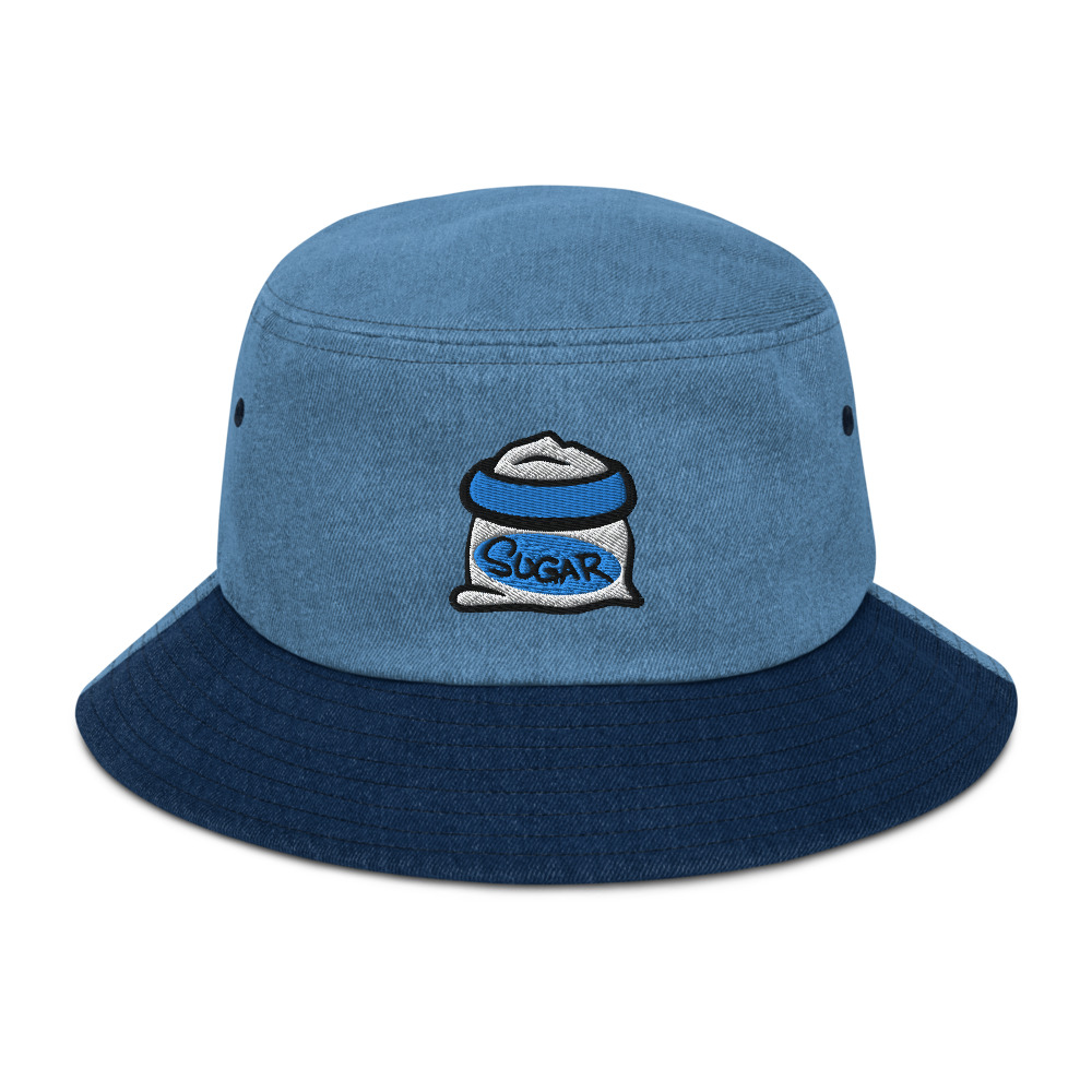 Sugar Daddy DUDE Denim Bucket Hat - Image 8