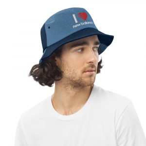I Love New Balance DUDE Denim Bucket Hat