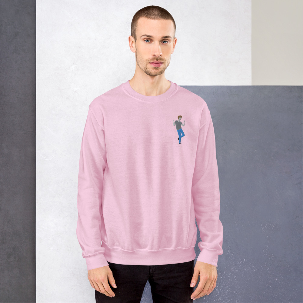 Pointy Dance Embroidered DUDE Pullover - Image 12