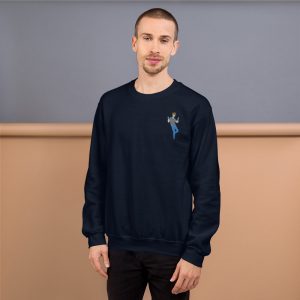 Pointy Dance Embroidered DUDE Pullover