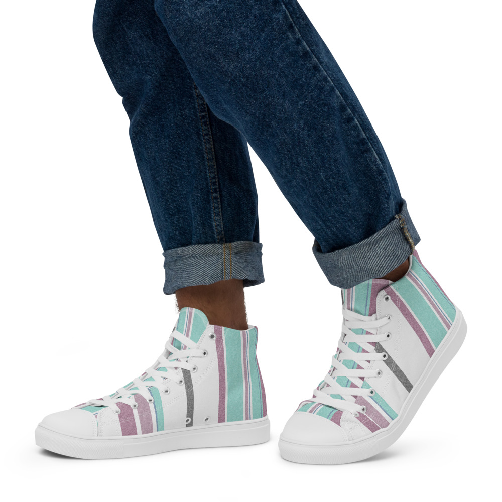 Stevie Striped Canvas DUDE Shoes - Image 9