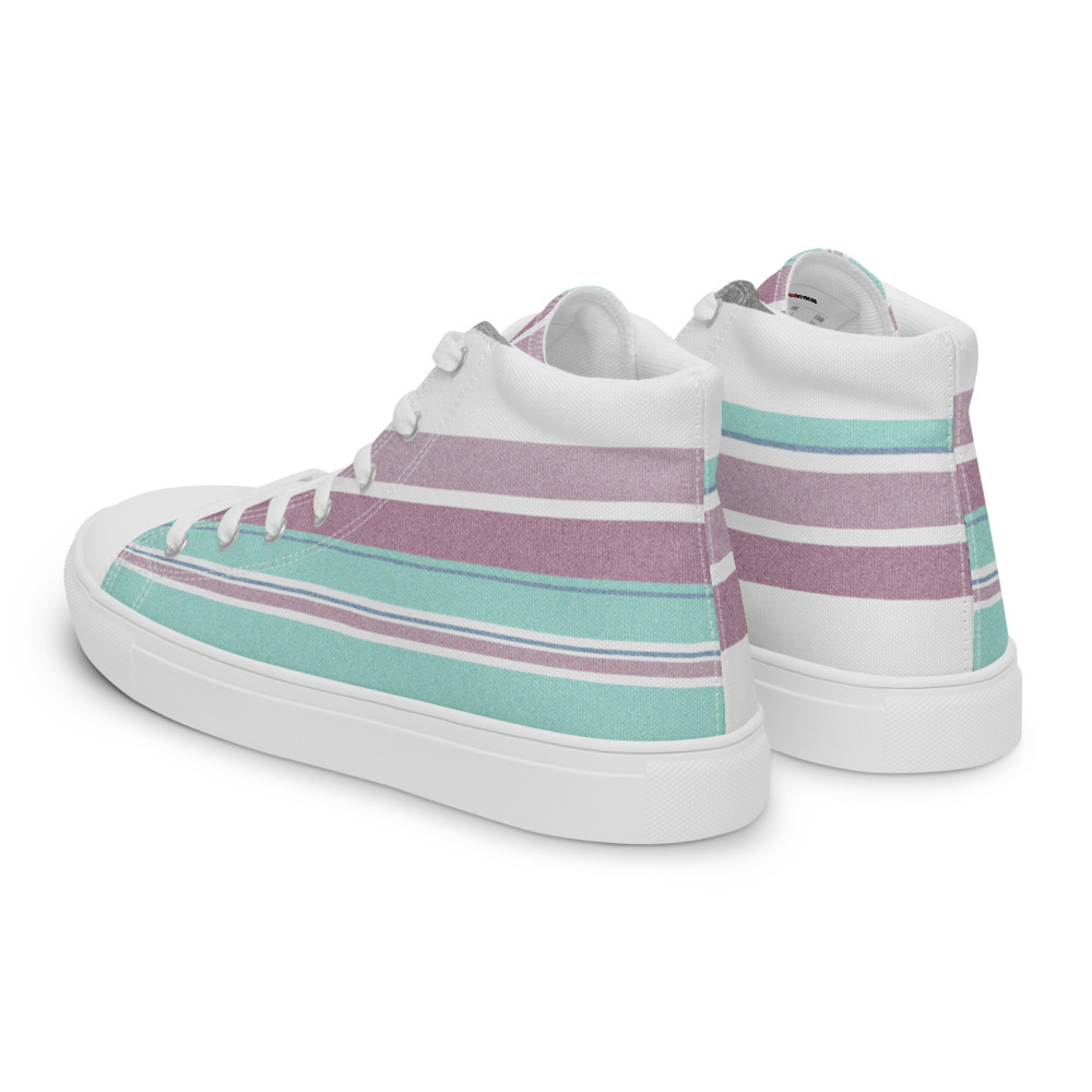 Stevie Striped Canvas DUDE Shoes - Image 3