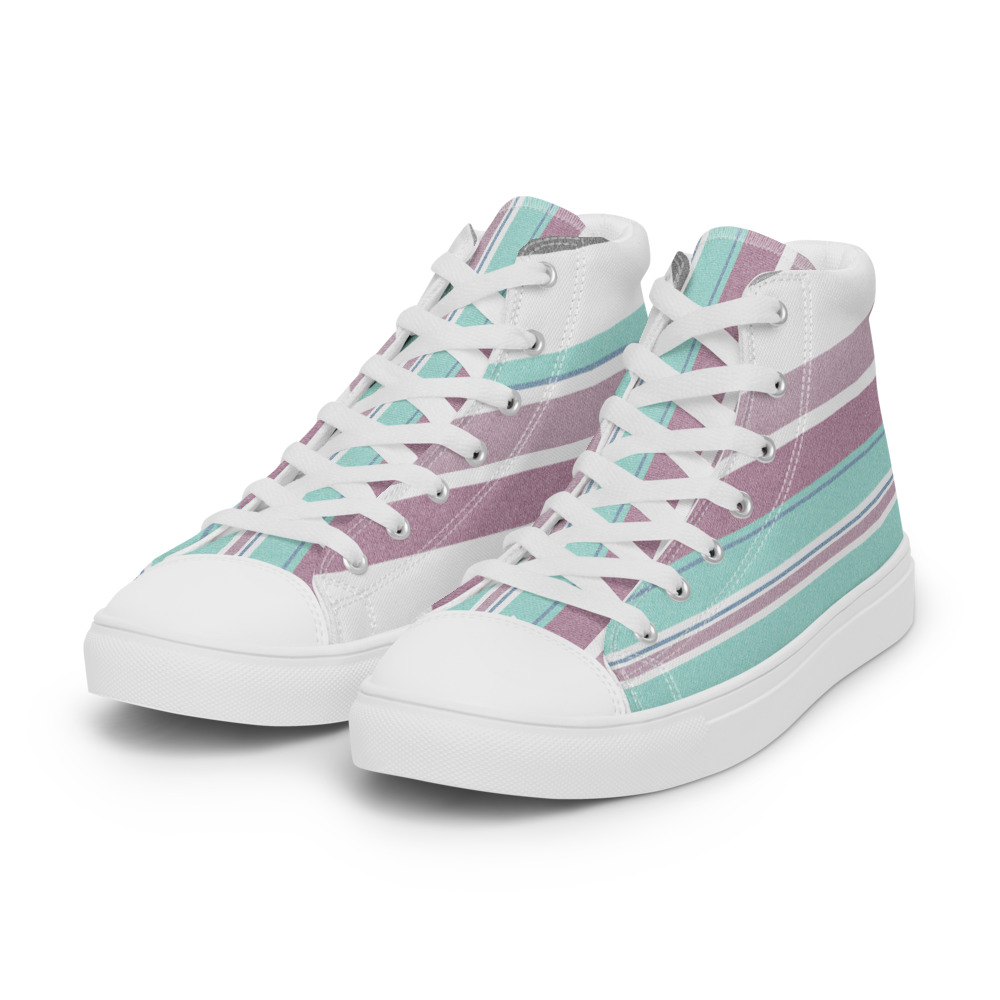 Stevie Striped Canvas DUDE Shoes - Image 4