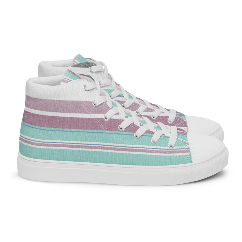 Stevie Striped Canvas DUDE Shoes - Image 5