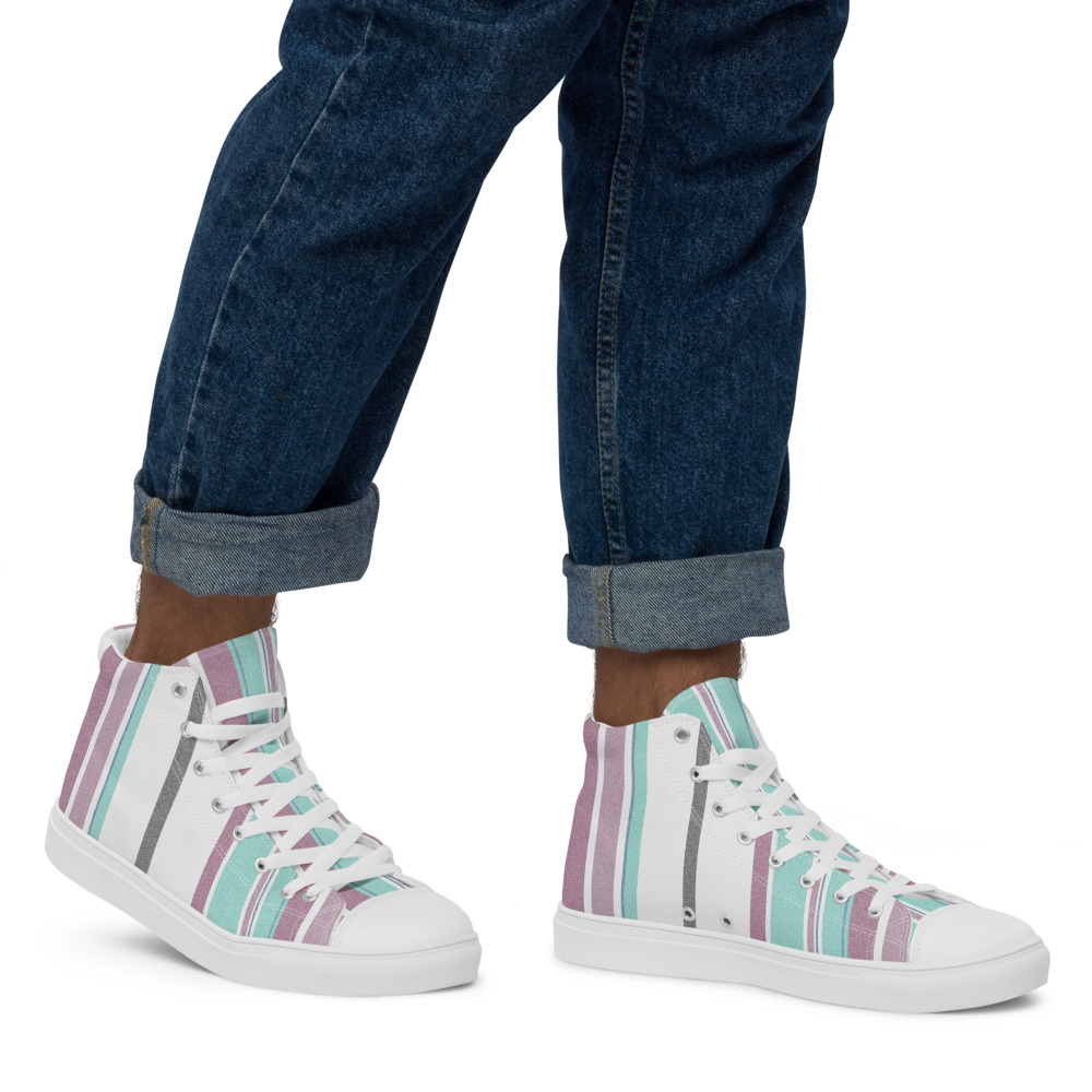 Stevie Striped Canvas DUDE Shoes - Image 12