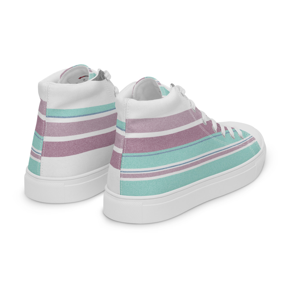 Stevie Striped Canvas DUDE Shoes - Image 6