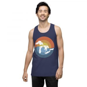 Dude in Great Lakes Tank Top