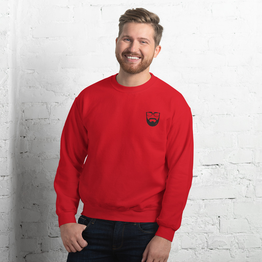 Bold and Beardiful DUDE Pullover - Image 3