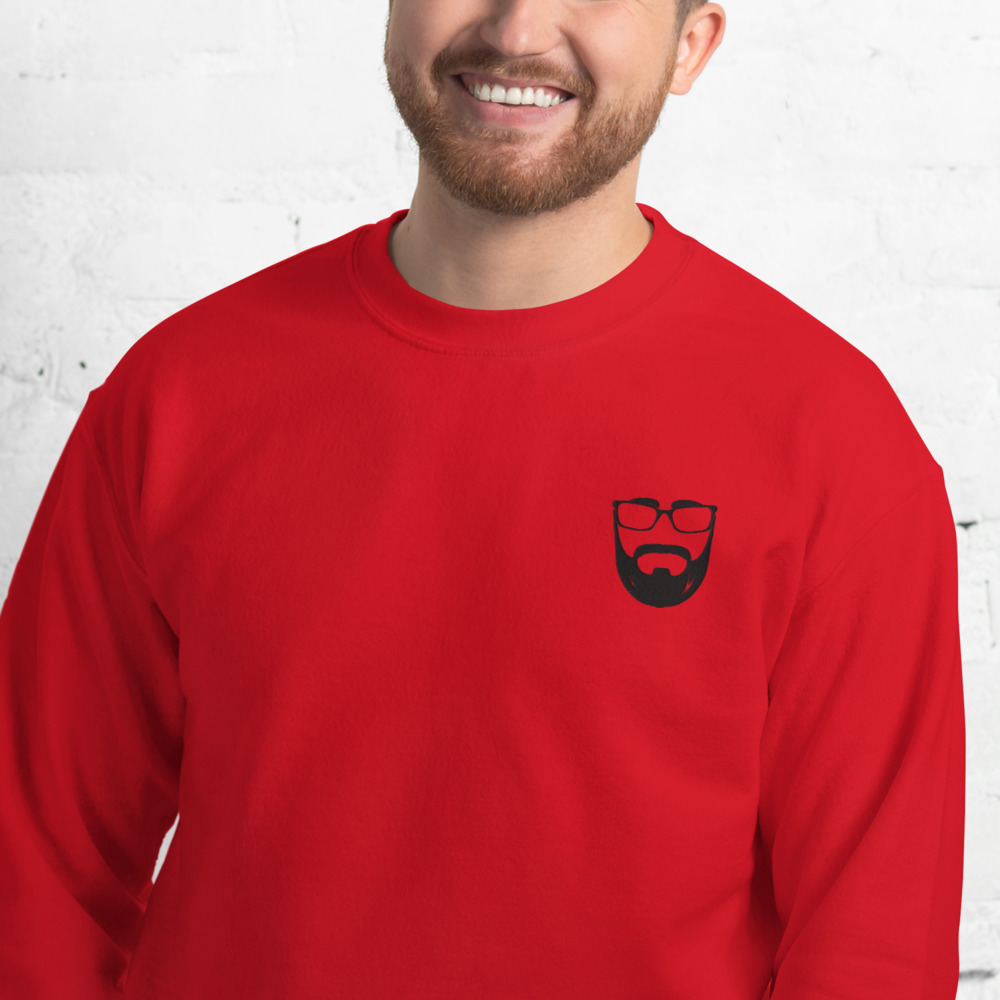 Bold and Beardiful DUDE Pullover
