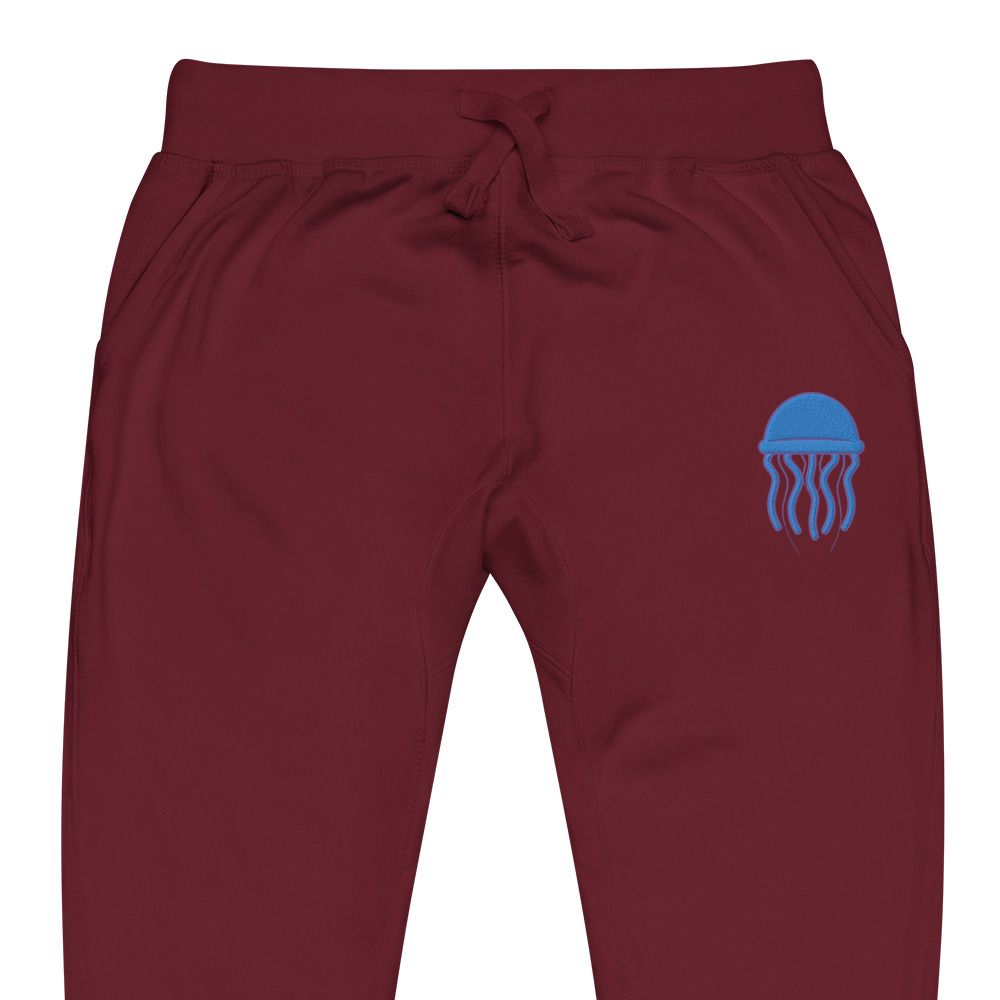 Jellyfish Embroidered DUDE Joggers - Image 6