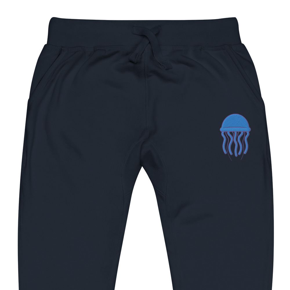Jellyfish Embroidered DUDE Joggers - Image 4