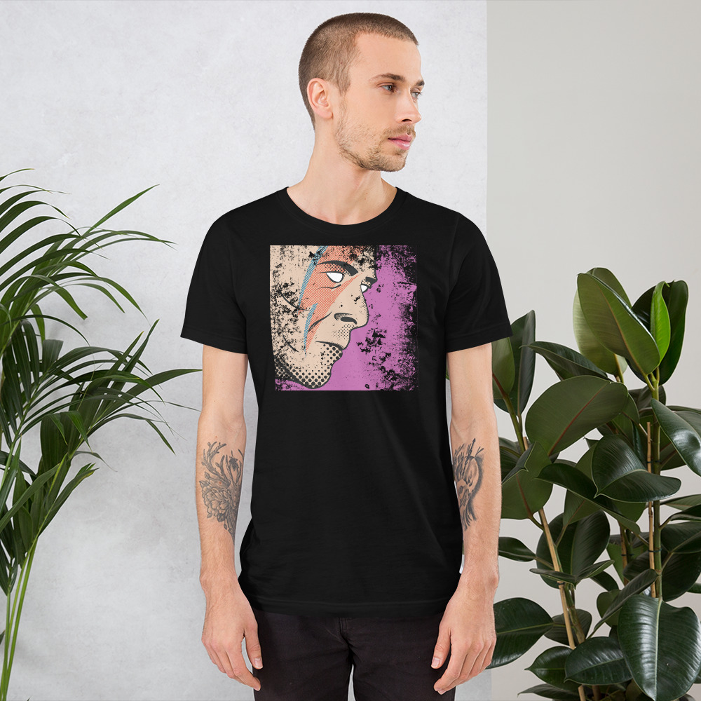 Halftone Bowie Graphic Tee - Image 2