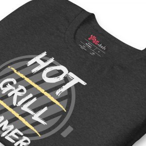 Hot Grill Summer Graphic Tee Close up